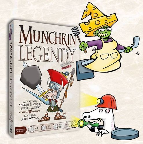 Gra Munchkin Legendy na Arena.pl