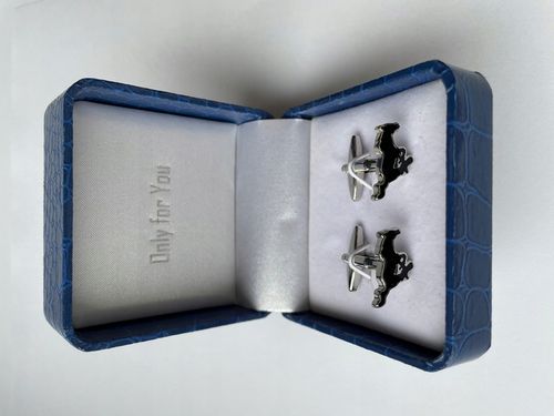 Srebrne spinki do mankietów EXC Ford Mustang GT Bullitt na Arena.pl