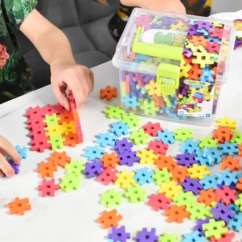 klocki konstrukcyjne Meli Basic Travel Box 250 szt. na Arena.pl