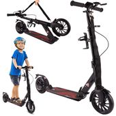 Hulajnoga Składana z Uchwytem na Bidon Pasek Hamulec Amortyzacja