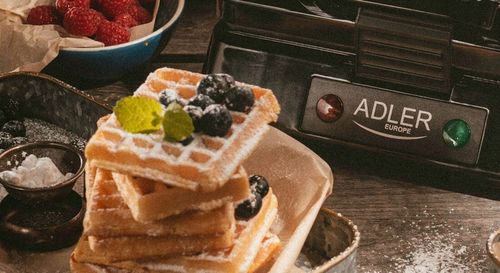 Gofrownica ADLER AD 3036 Czarny XXL na 4 gofry na Arena.pl