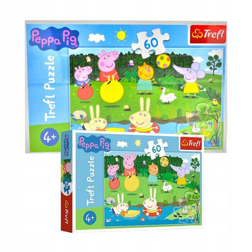 Puzzle 60 Wakacyjna Zabawa Peppa Pig 17326 na Arena.pl