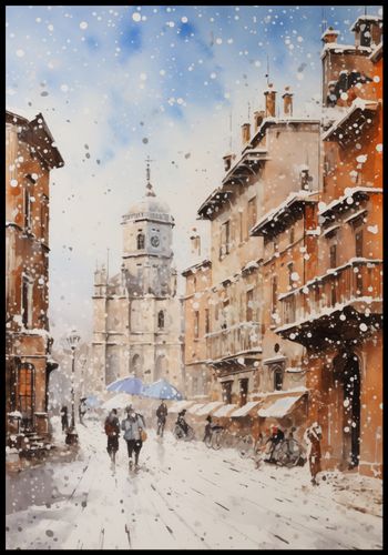 Plakat 68x98cm Urok Starych Miast na Arena.pl