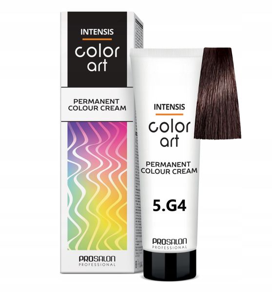 CHANTAL COLOR ART Farba do włosów 5,G4 - 100ml zdjęcie 1