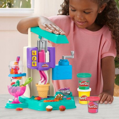 CIASTOLINA Play-Doh Lodziarnia Tęczowe ZAKRĘCONE LODY Zestaw Hasbro G0028 na Arena.pl