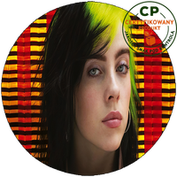 Opłatek na tort Billie Eilish