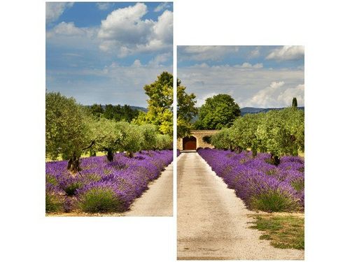 60X60CM DROGA PROWANSJI DWU OBRAZ ŚCIAN na Arena.pl