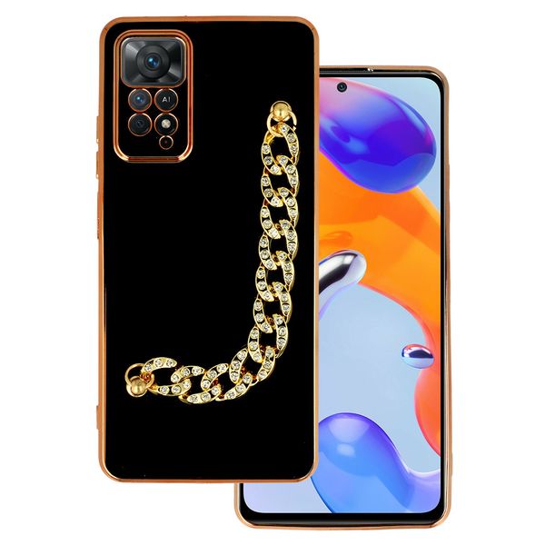Trend Case do Xiaomi Redmi Note 11 Pro/Note 11 Pro 5G wzór 4 czarny zdjęcie 1