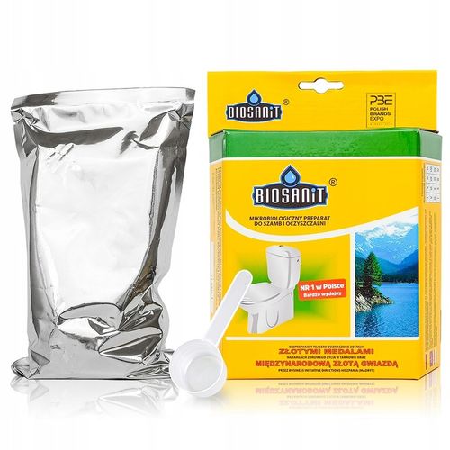 Bakterie do SZAMBA EKO OCZYSZCZALNI Bakterie BIOSANIT Preparat na Arena.pl