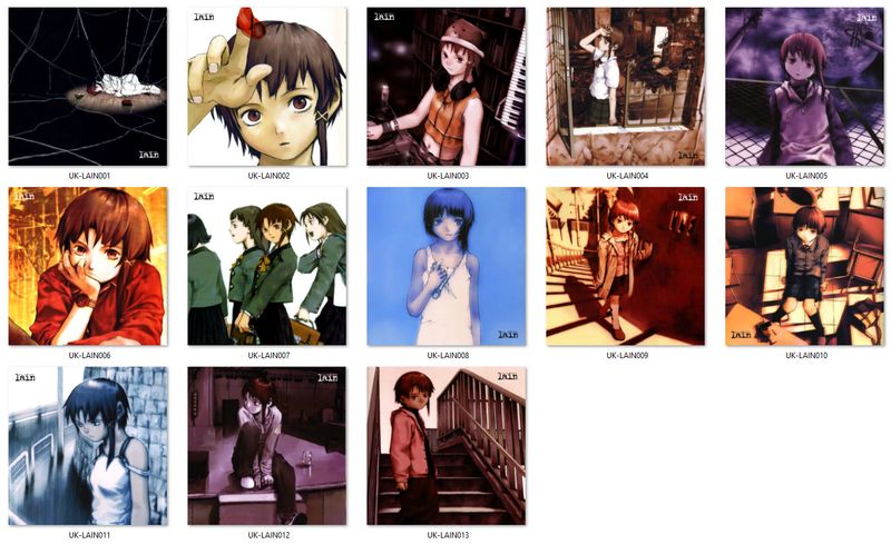 Poduszka kwadratowa Serial Experiments Lain DO WYBORU zdjęcie 2