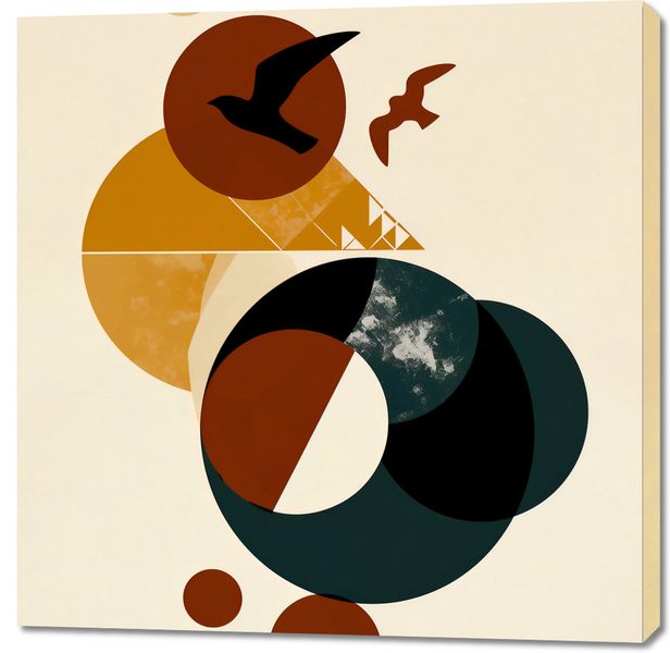 Obraz 100x100cm Kosmiczne Migracje zdjęcie 1