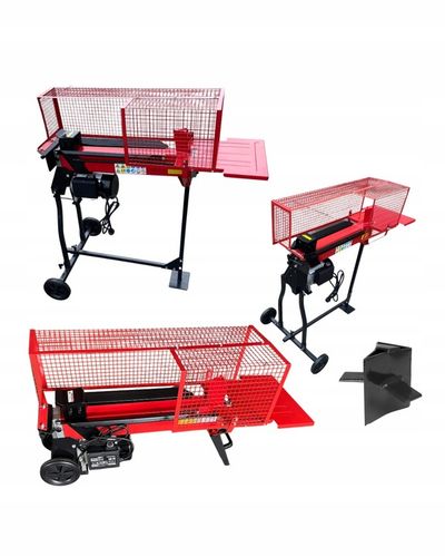 ŁUPARKA DO DREWNA 7TON 7T NIEMIECKA HYDRAULICZNA + DODATKOWY KLIN ZESTAW na Arena.pl