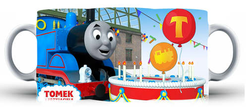 Kubek ceramiczny Tomek i Przyjaciele na Arena.pl