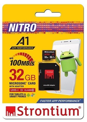 Pamięć STRONTIUM microSDHC A1 32GB + adapter SD na Arena.pl