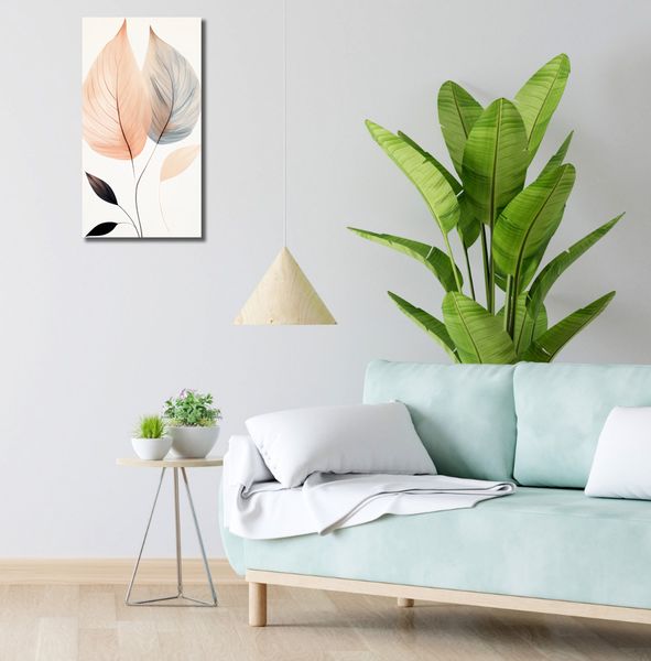 Obraz 30x60cm Liściasty Taniec zdjęcie 2