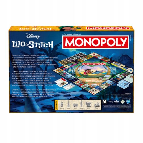 Gra planszowa Monopoly Lilo&Stitch Winning Moves na Arena.pl