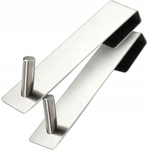 2x KADAX Haczyk Na Drzwi Wieszak Bezinwazyjny Ręczniki Ubrania Pojedynczy na Arena.pl