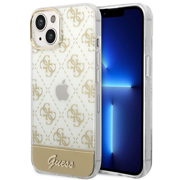 Etui Guess do iPhone 15 Plus, iPhone 14 Plus, Złoty zdjęcie 1