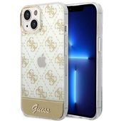 Etui Guess do iPhone 15 Plus, iPhone 14 Plus, Złoty