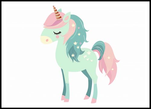 Plakat 100x70cm Jednorożec Marzeń na Arena.pl