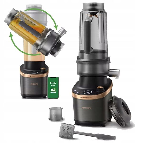 Blender z modułem sokowirówki Philips HR3770/00 Flip&Juice 1500W zdjęcie 1