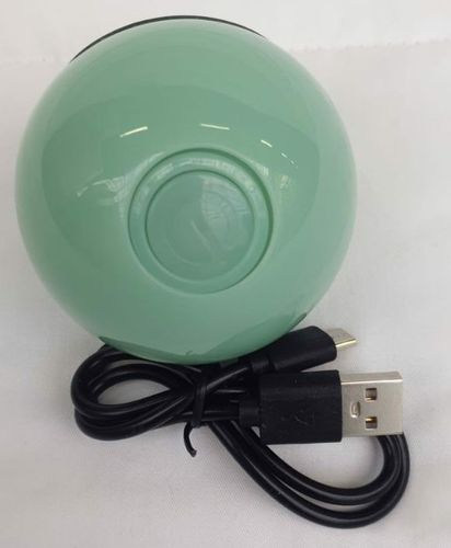 Piłka Do Zabawy Dla Kota Led I Kocimiętką Zielona na Arena.pl