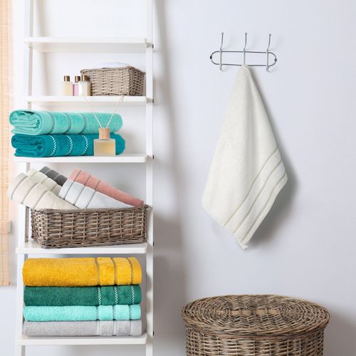 Ręcznik biały DONA 70X140 na Arena.pl