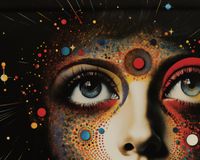 Plakat 50x40cm Samoistniejąca Galaktyka