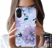 ETUI DO IPHONE 16 - KWIATKI KWIECISTE MODNE WZORY PLECKI