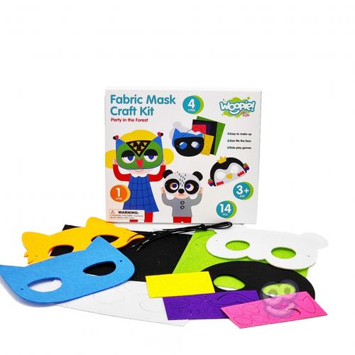 DLA DZIECI  ZESTAW KREATYWNY MASKI FILCOWE ZRÓB TO SAM na Arena.pl