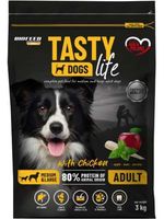 Tasty Dogs Life z kurczakiem 3 kg (średnie i duże)