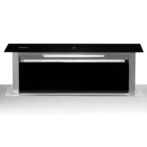 Okap kuchenny blatowy 90cm czarny BT-290 na Arena.pl