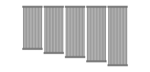 Grzejnik dekoracyjny RADIATOR 100x61 ANTRACYT na Arena.pl