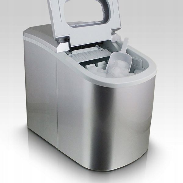 Kostkarka do Lodu Prezent Świąteczny Maszyna do Kostek Lodu 15kg/24h EKO zdjęcie 7