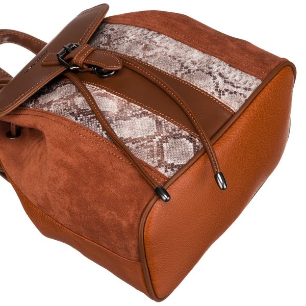 plecak damski 6885-2 cognac zdjęcie 5