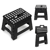 Stołek składany 1 stopniowy taboret z tworzywa 22 cm