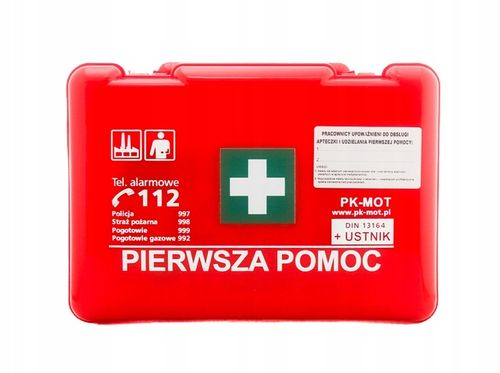 APTECZKA PIERWSZEJ POMOCY PRZEMYSŁOWA ZAKŁADOWA Z WIESZAKIEM RED na Arena.pl