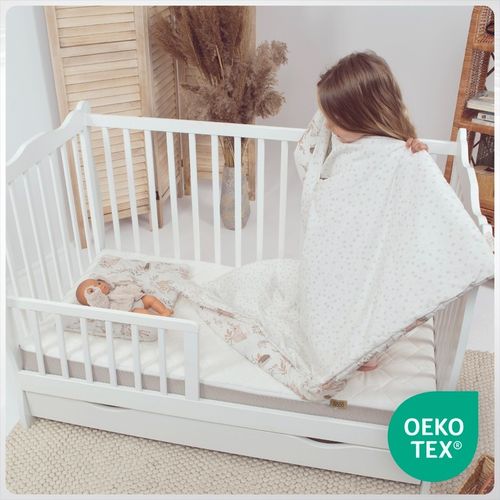 Materac 140x70 TWARDY ŚREDNIO PREMIUM PIANKOWY Materac do Łóżeczka 140x70 na Arena.pl