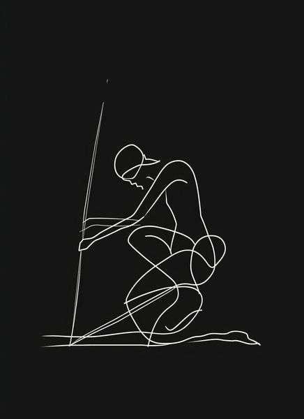 Plakat 40x55cm Linia zdjęcie 1