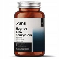 Witaminy kapsułki UNS Supplements Magnez&B6 Taurynian magnez 150 g