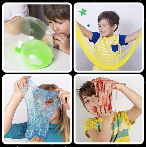 ZESTAW SLIME DO ROBIENIA GLUTÓW WIELKI KREATYWNY 120w1 BOX FABRYKA PREZENT na Arena.pl