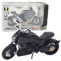 ND24_22605 Motocykl Sportowy Metalowy Swiatla Dzw