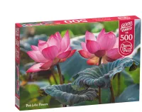 Puzzle 500 elementów. Różowe kwiaty lotosu 20012