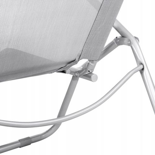 2x LEŻAK OGRODOWY krzesło na plażę FOTEL TURYSTYCZNY składany grawitacyjny na Arena.pl