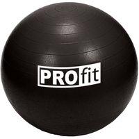 Piłka gimnastyczna PROfit 75cm czarna z pompką DK2102 N/A