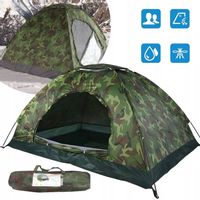 NAMIOT 2 OSOBOWY KAMUFLAŻ Z TROPIKIEM TURYSTYCZNY LEKKI PORĘCZNY MOSKITIERA