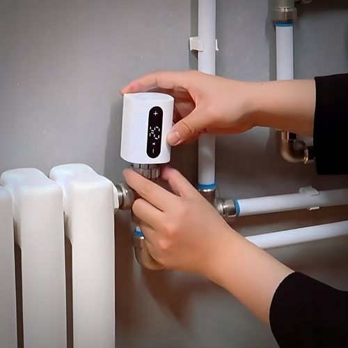 Inteligentny Termostat Zawór Głowica Grzejnikowy z LCD Smart Home Tuya WiFi na Arena.pl