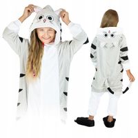 Kot piżama dziecięca kigurumi Onesie na guziki M