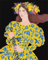 Malowanie po numerach - Odwaga 40x50cm