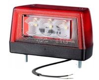 Lampka oświetlenia tablicy rej. Daf Iveco Man Mercedes Renault Scania Volvo